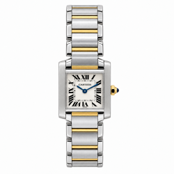 Cartier Tank Française W51007Q4 Small Two Tone Watch
